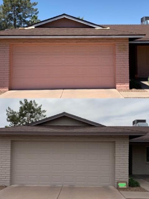 Exterior residential painting