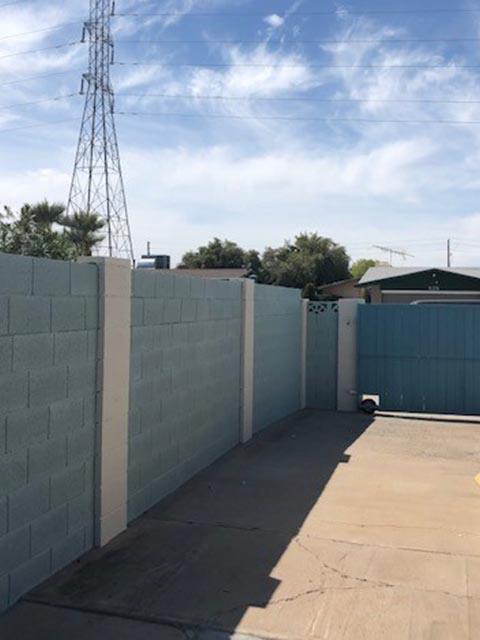 Exterior residential painting